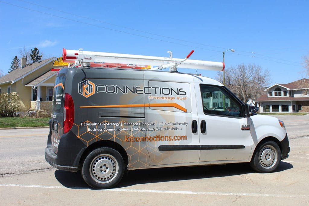 KT Connections Installation Van