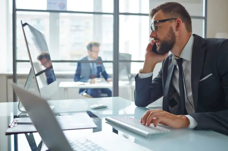Frustrated Business Owner dealing with Technology Issues