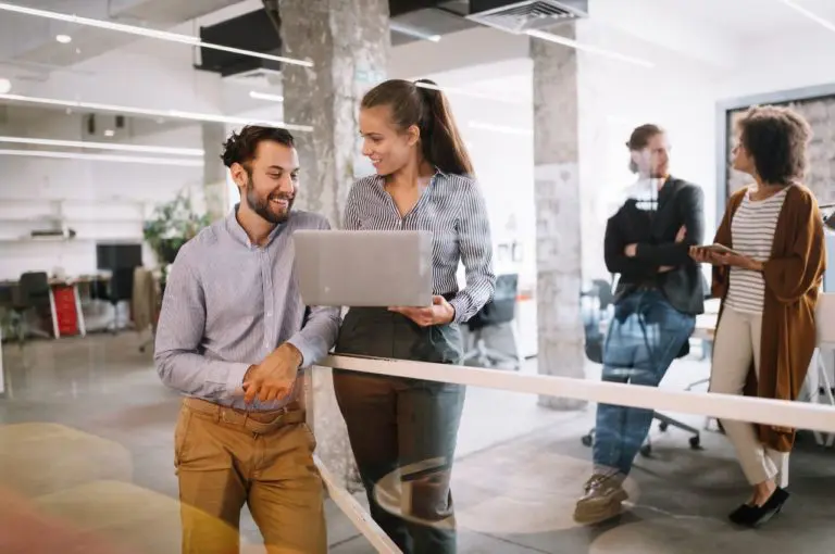 IT Professionals reviewing technology performance