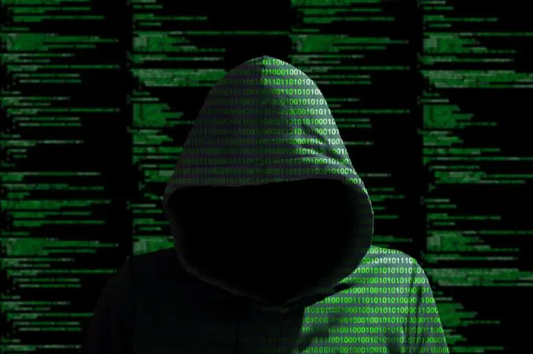 Cyber criminal attempting to steal business data