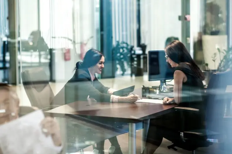 IT Managed Service Provide talking through performance with Business Owner