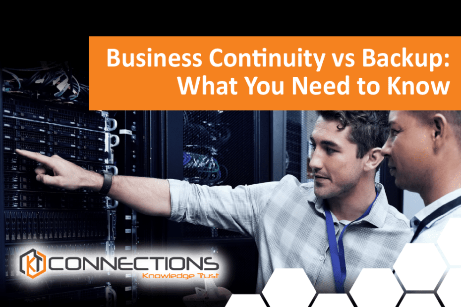 Business Continuity vs Backup blog feature image
