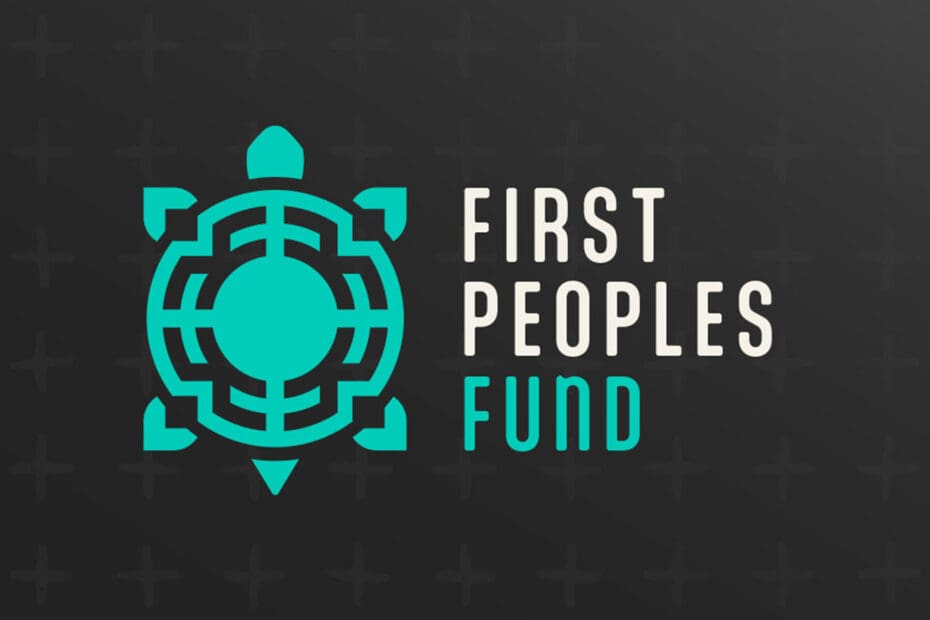 First Peoples Fund Logo on Black