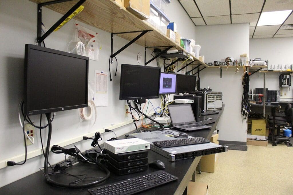 Testing areas for computer repair and support