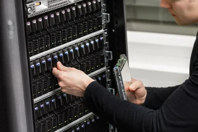 Server hardware maintained through KT Connections outsourced IT support