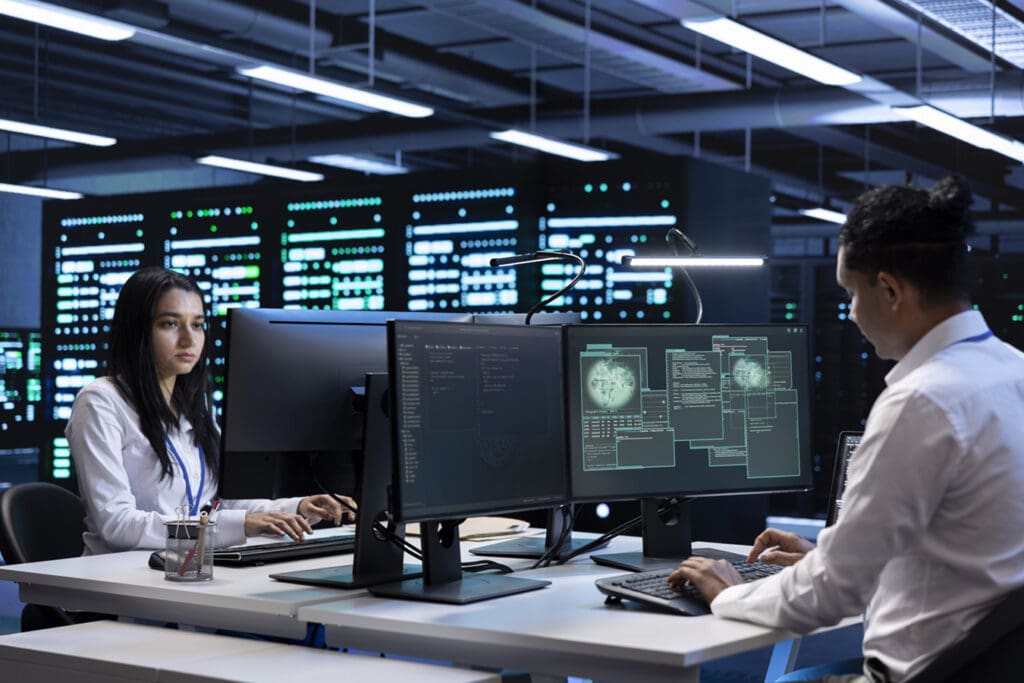 it-professionals-working-in-an-office-powered-by-Quantumn-computing